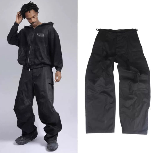 Balenciaga Black Kick Cargo Pants Unisex M