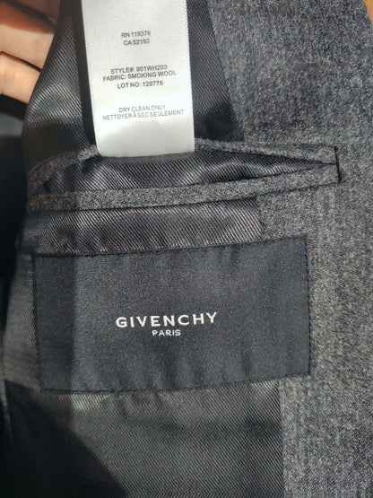 Givenchy Gray Wool Suit Jacket
