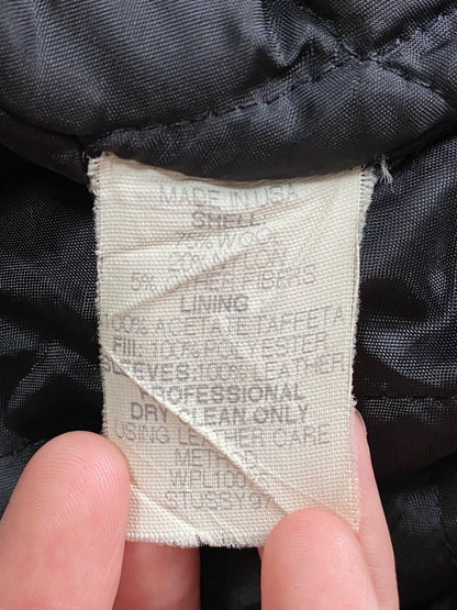 stussy big 4 vintage baseball jacket