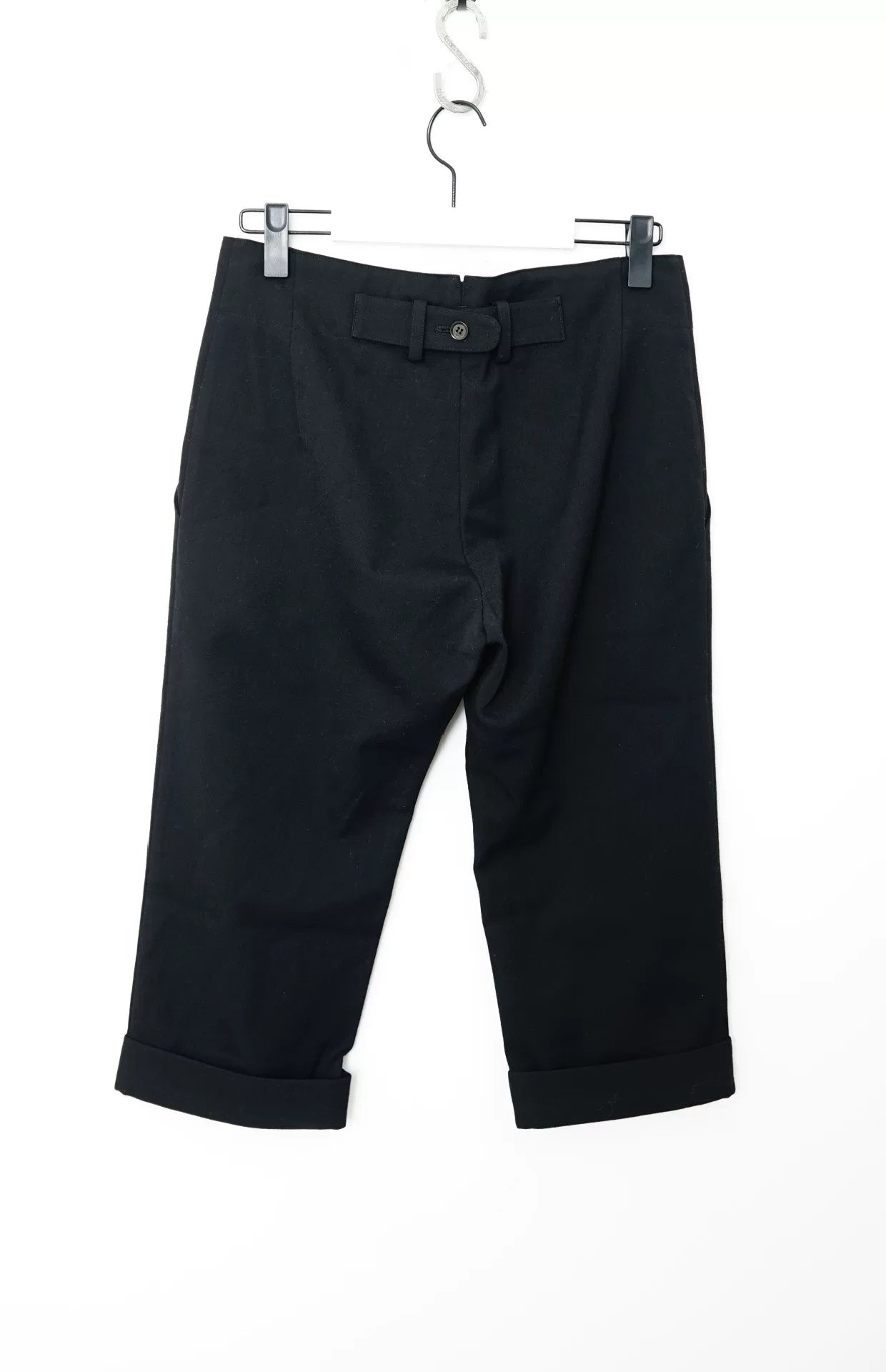 Yohji Yamamoto Wool Wide-Leg Pants