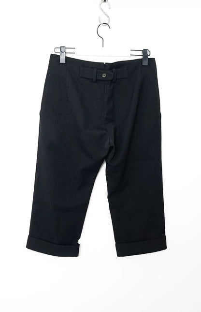 Yohji Yamamoto Wool Wide-Leg Pants