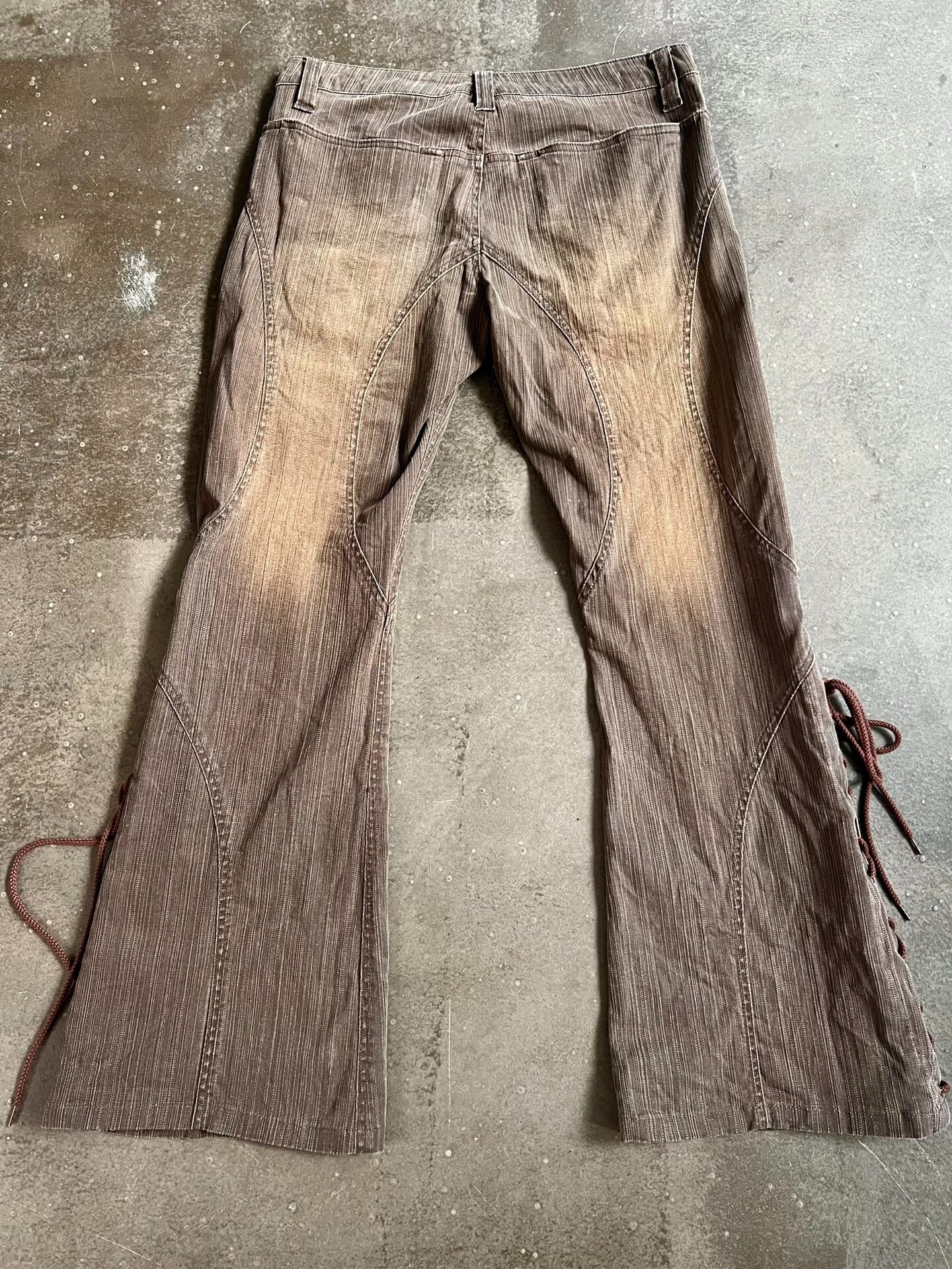 Tornado Mart Bell Bottom Denim Pants