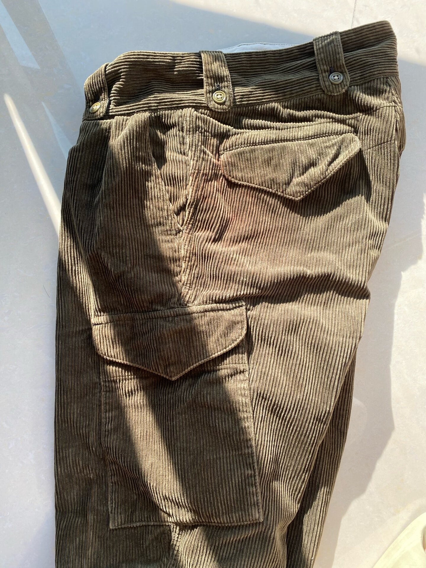 thick corduroy work pants by freewheelers