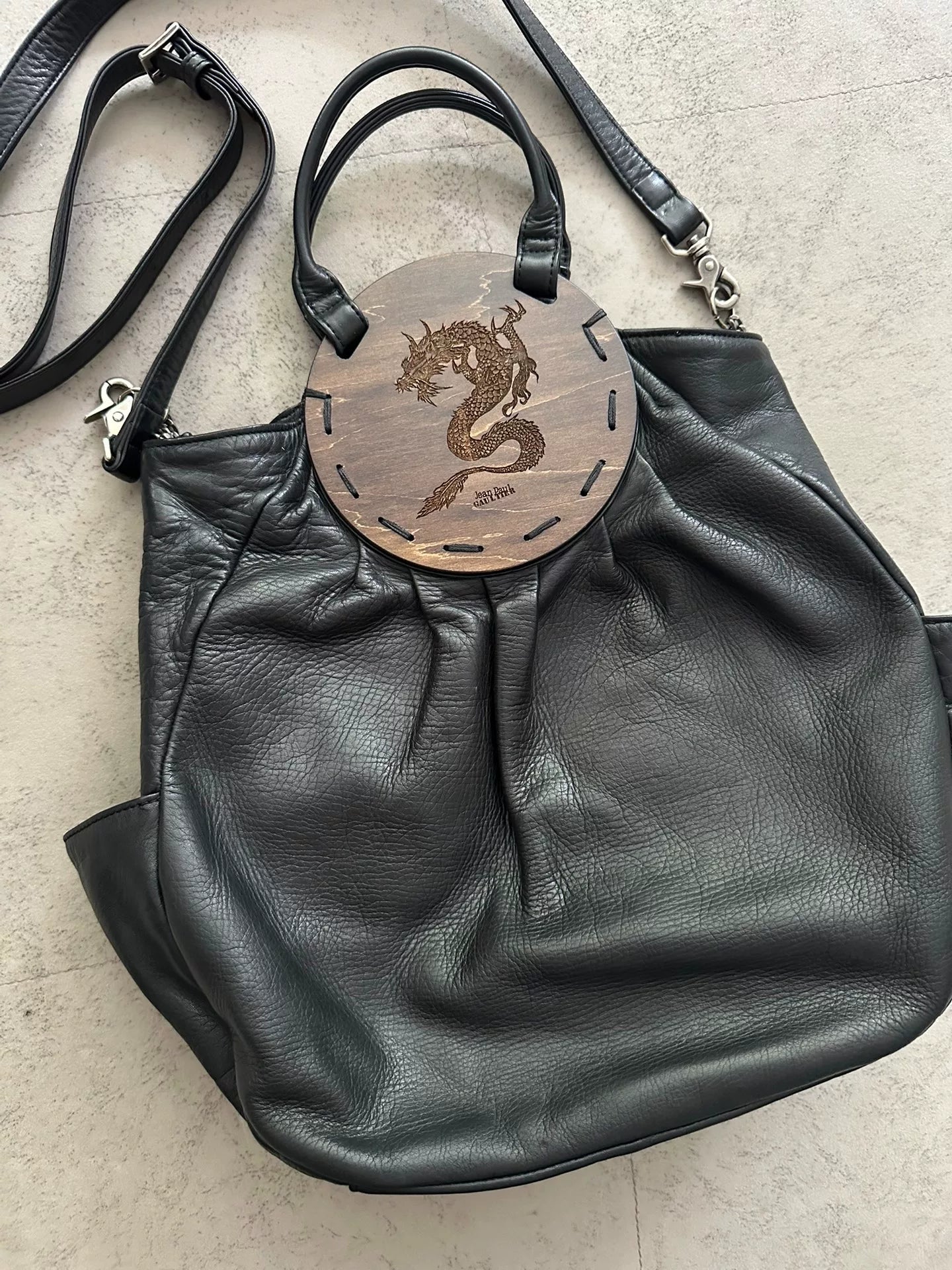 Jean Paul Gaultier Vintage Dragon Handle Bag