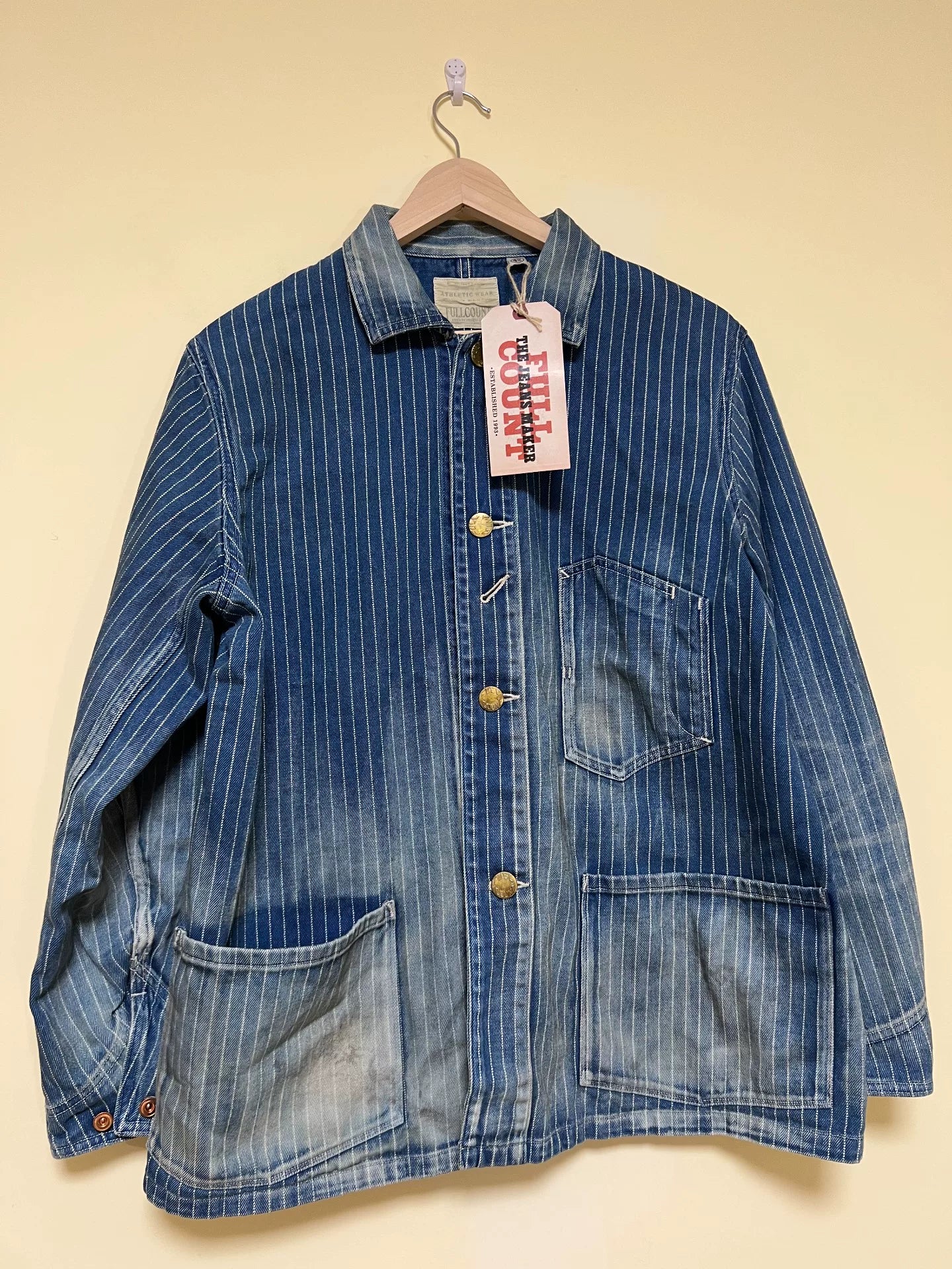 Vintage Wabash Striped Work Jacket