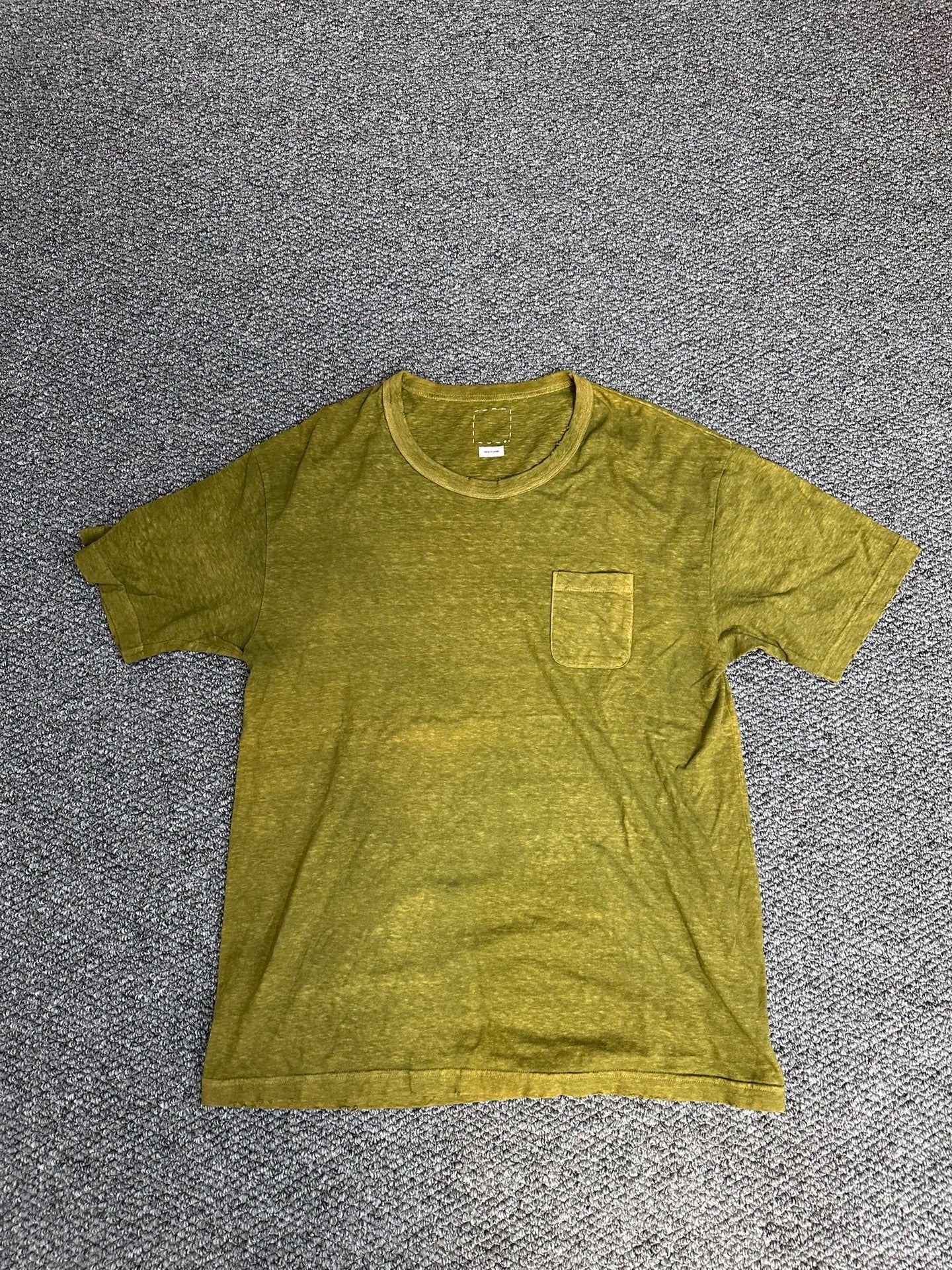 visvim tie-dye distressed tee