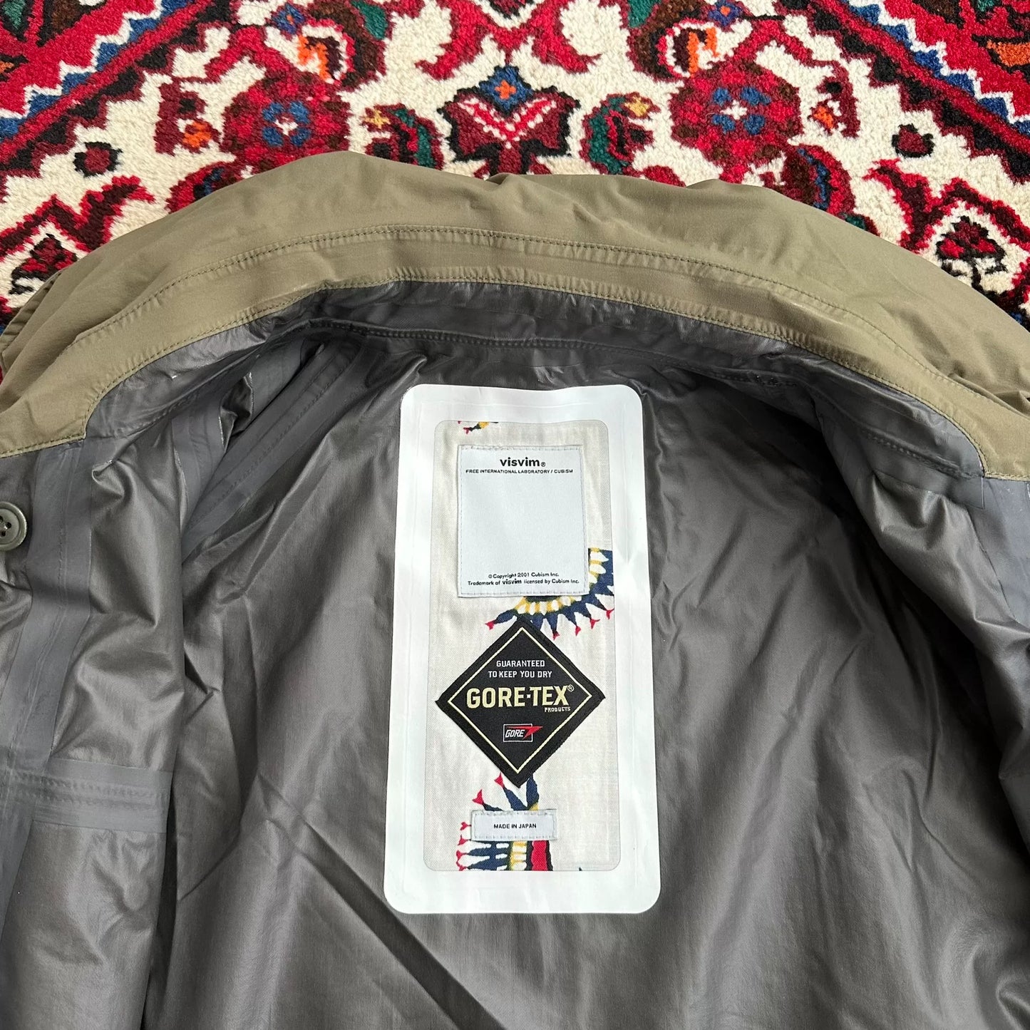 visvim gore tex lightweight jacket 16ss