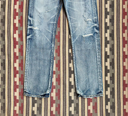 prps distressed heavy washed denim jeans