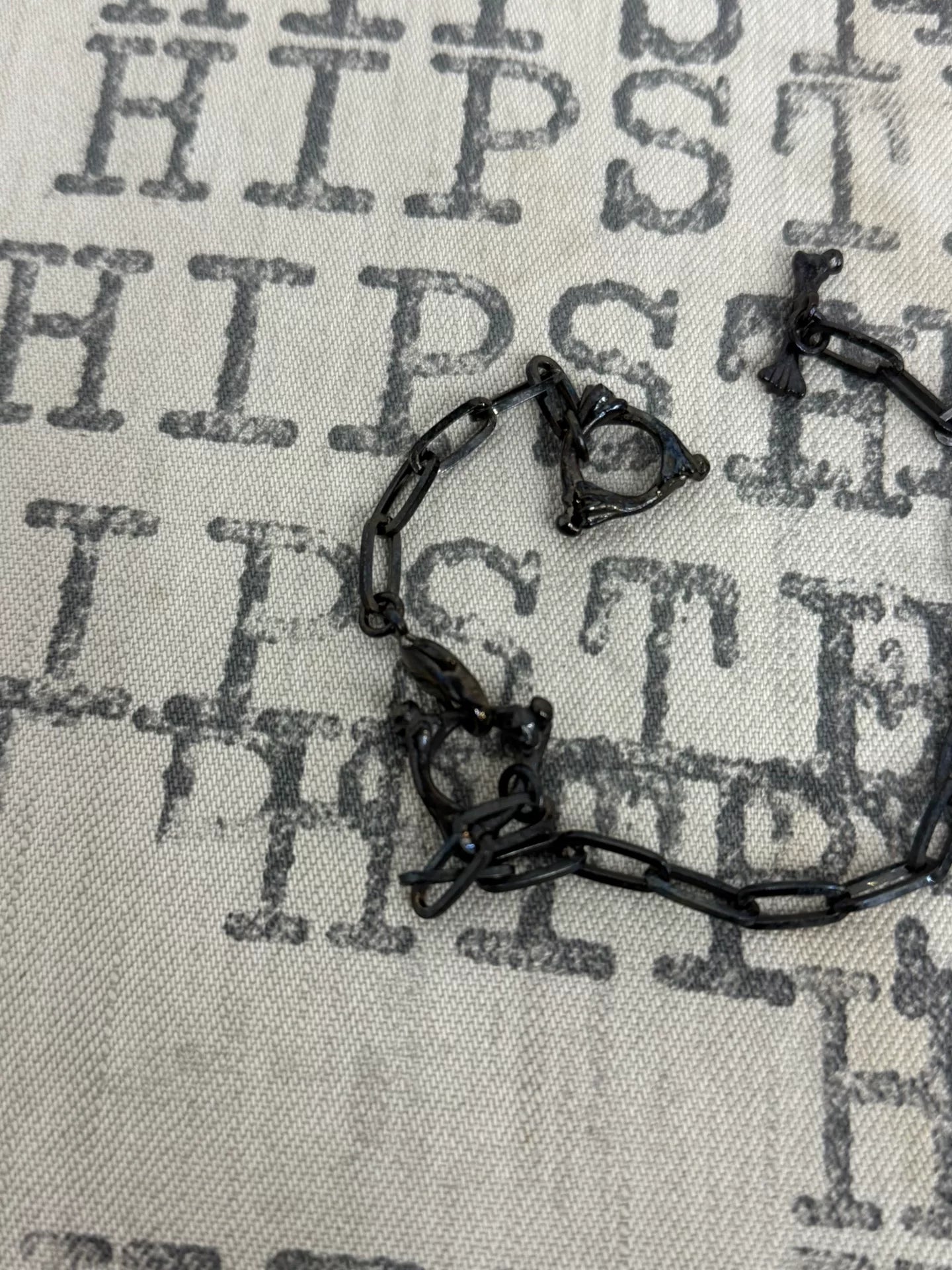 Number (N)ine X jam home made bracelet