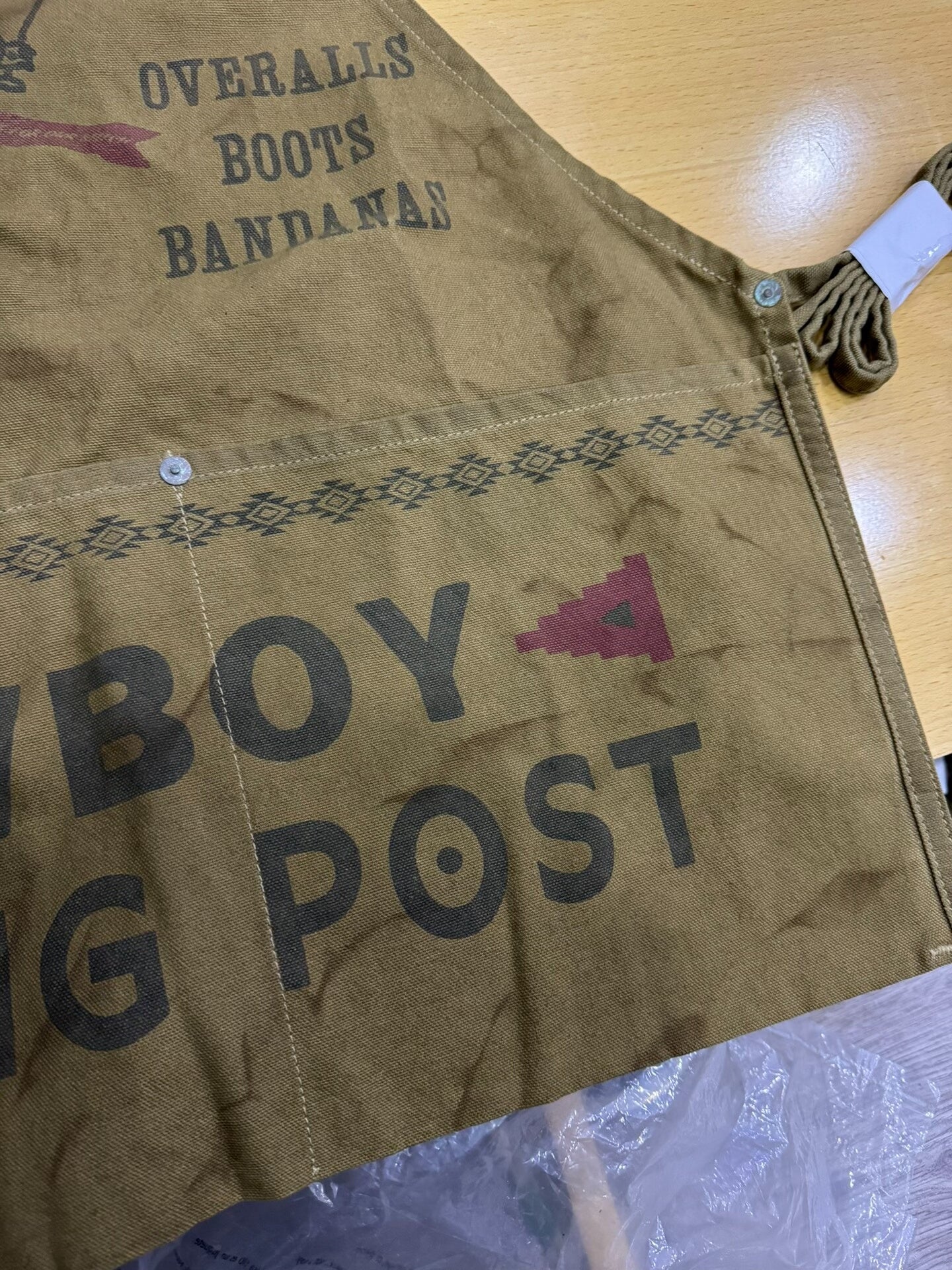 cowboy trading post apron by rrl