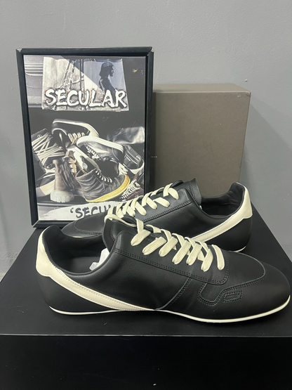 Rick Owens 25FW Black Low-Top Casual Shoes
