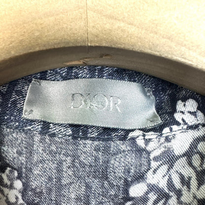 DIOR x Denim Tears Silk Monogram Oversized Shirt