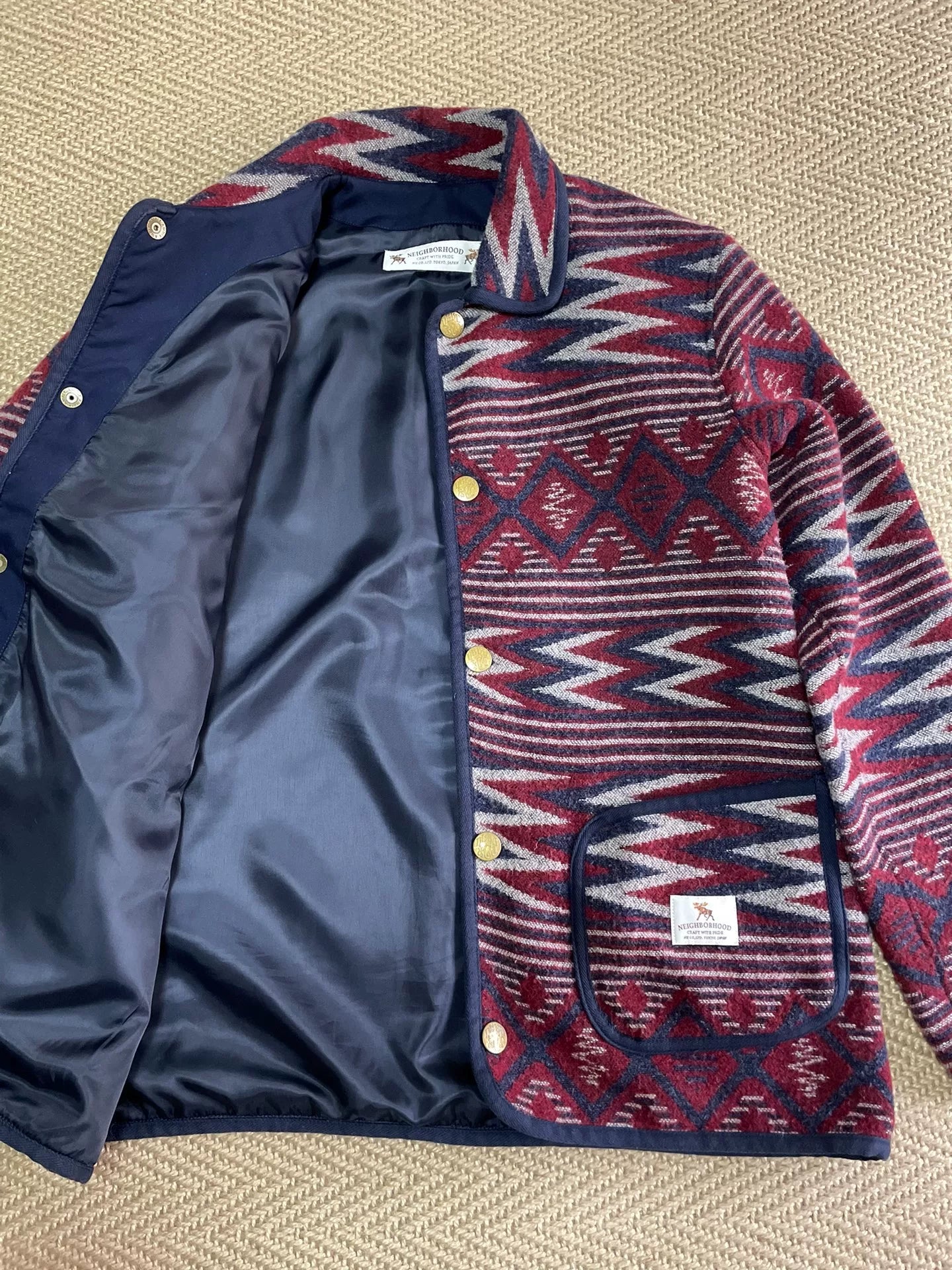 NEIGHBORHOOD Red Men's Jacket