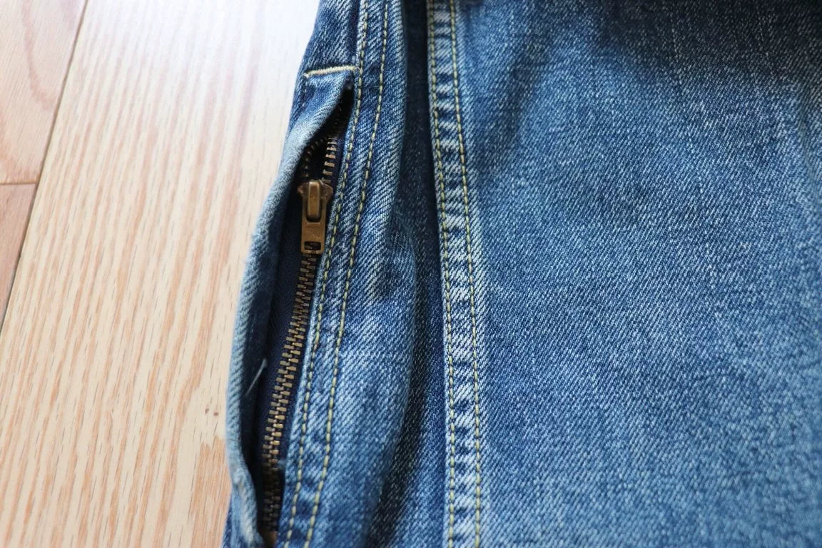 Visvim 11SS 101JKT Snake Skin Wash Denim Jacket