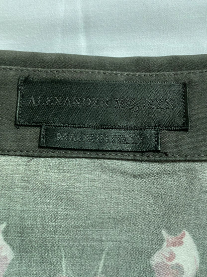 Alexander McQueen Floral Shirt F/W12 Collection