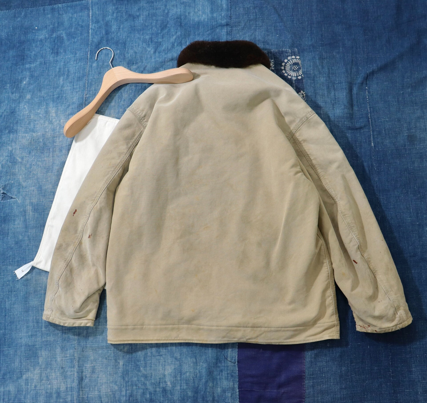 visvim Chief Deckhand Coat in Beige