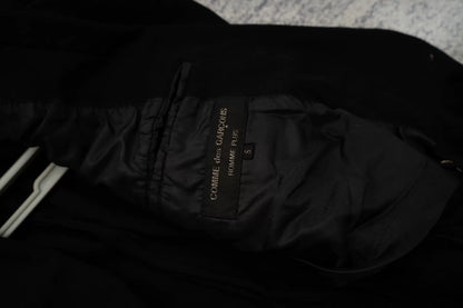Comme des Garçons Velvet Patchwork Chester Coat