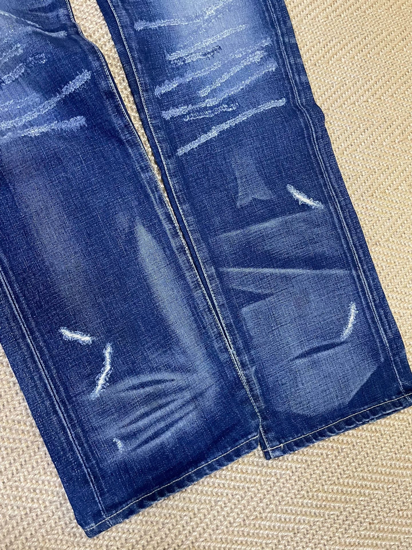 vintage neighborhood distressed denim pants