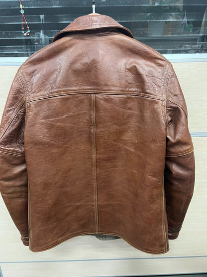 Freewheelers Brown Leather Jacket