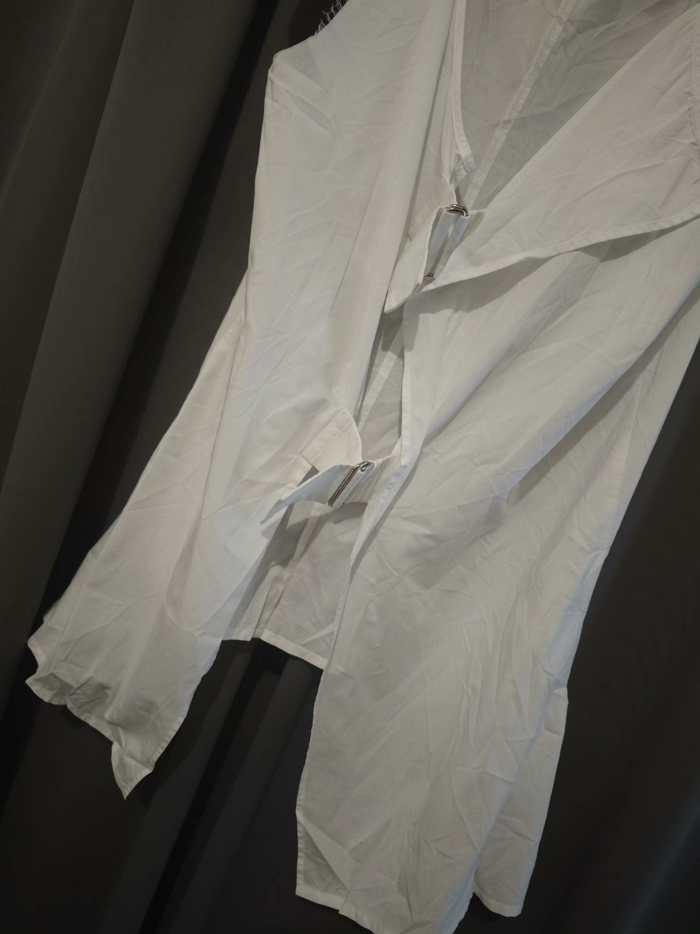 Yohji Yamamoto Sleeveless Iron Button Shirt