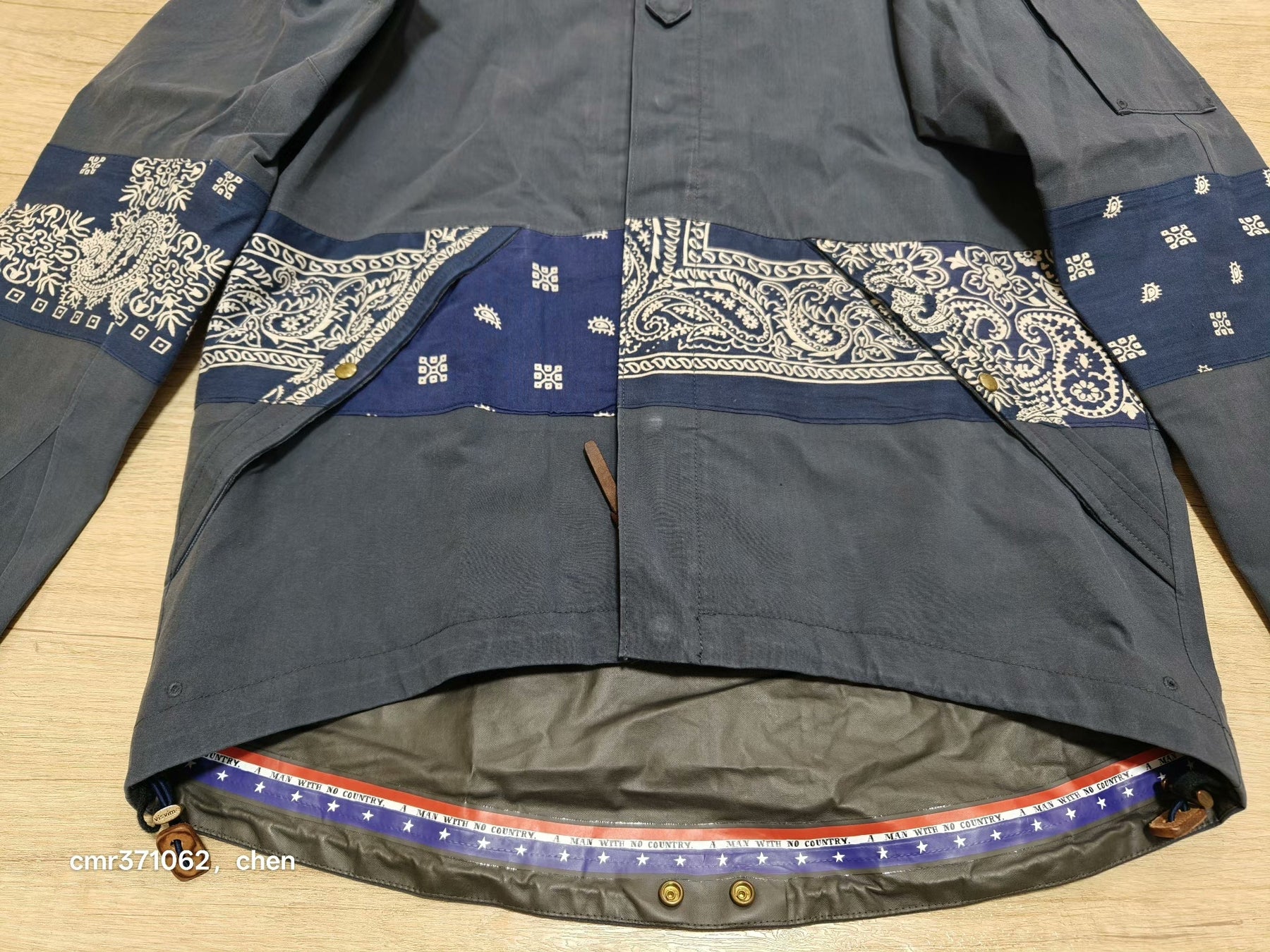 VISVIM 15 ICT NOMAD JKT 2.5L BANDANA