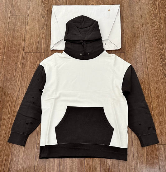 visvim jumbo hoodie p.o. crash black