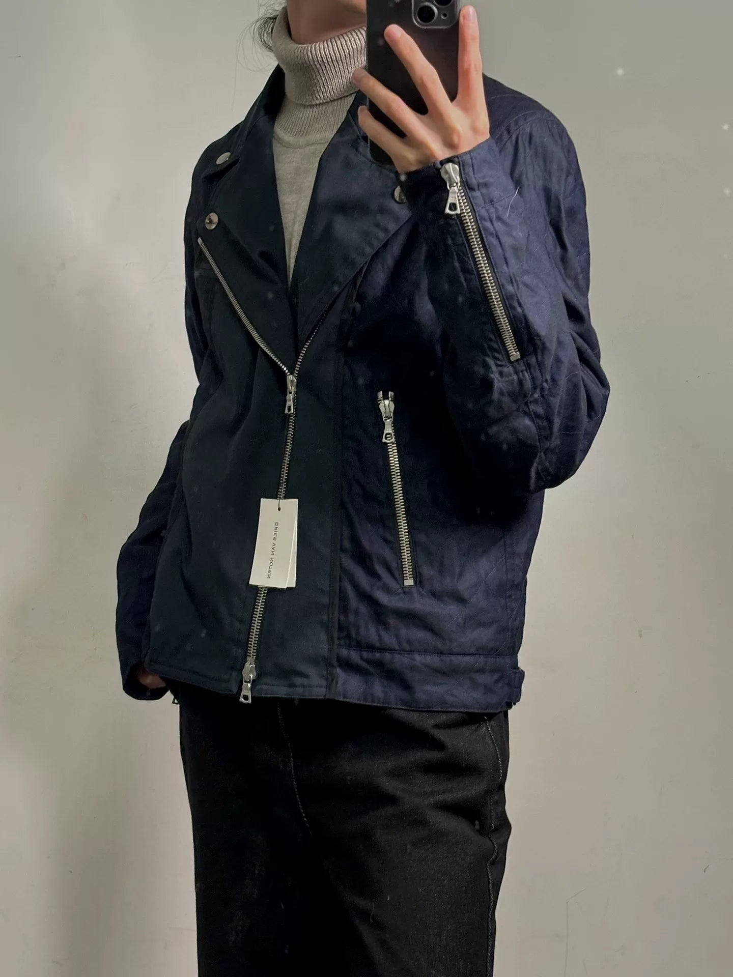 drapes van noten s/s16 star embroidered jacket