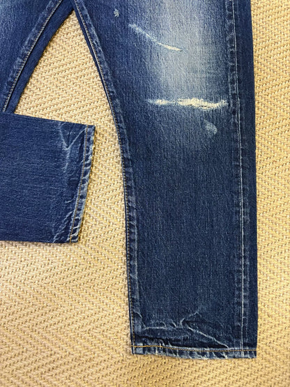 Vanquish & Fragment Washed Cropped Jeans