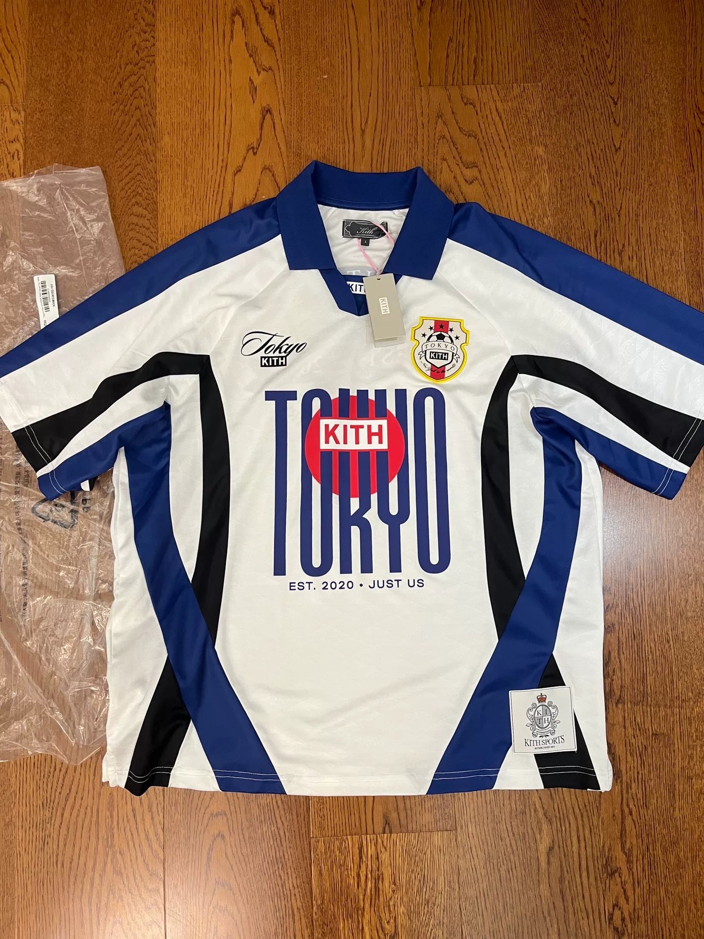 KITH Tokyo Fifth Anniversary Jersey L Size