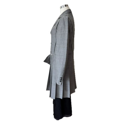 Comme des Garçons Pleated Panel Trench Coat