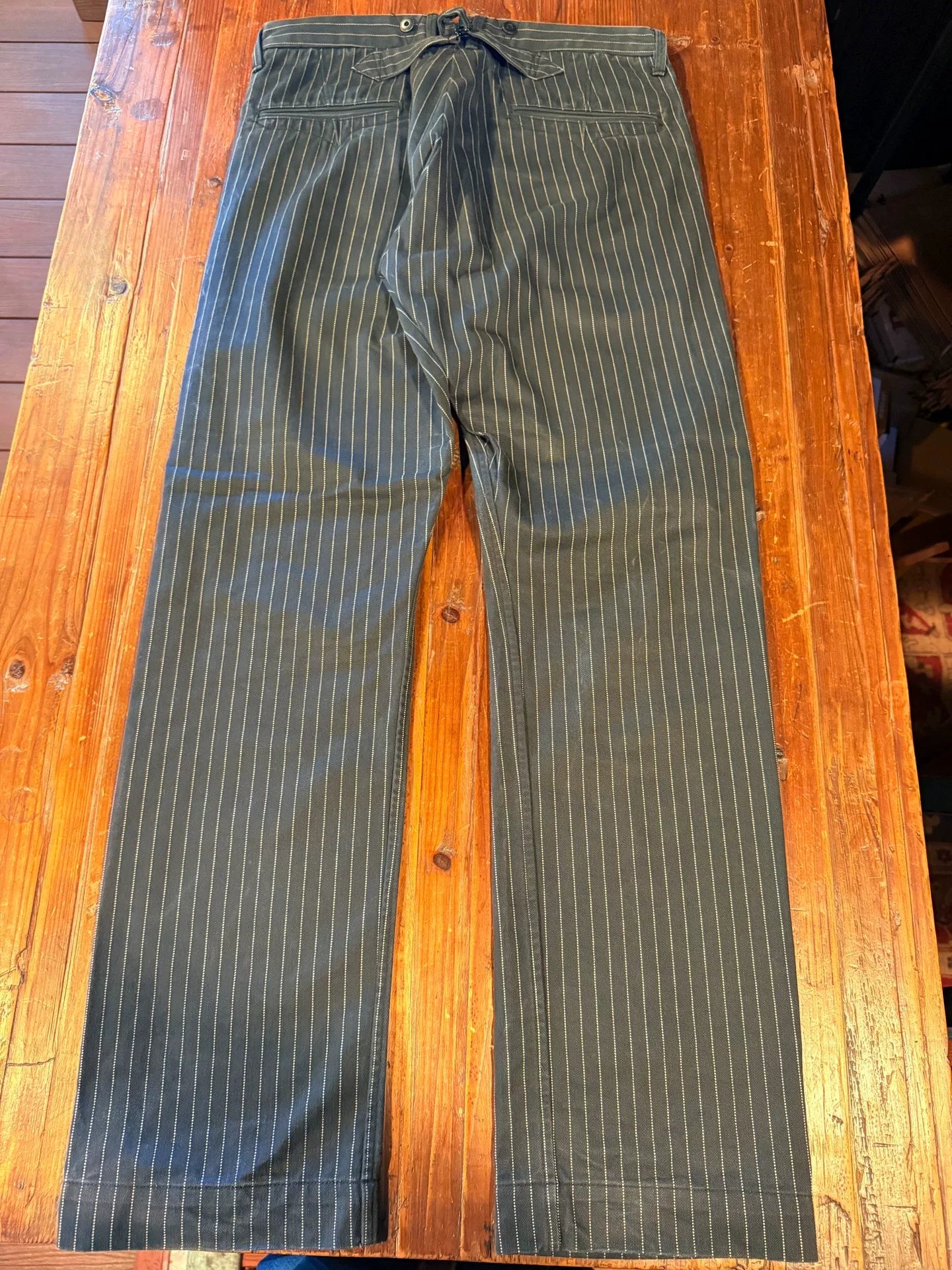 RRL Ralph Lauren Striped Work Pants