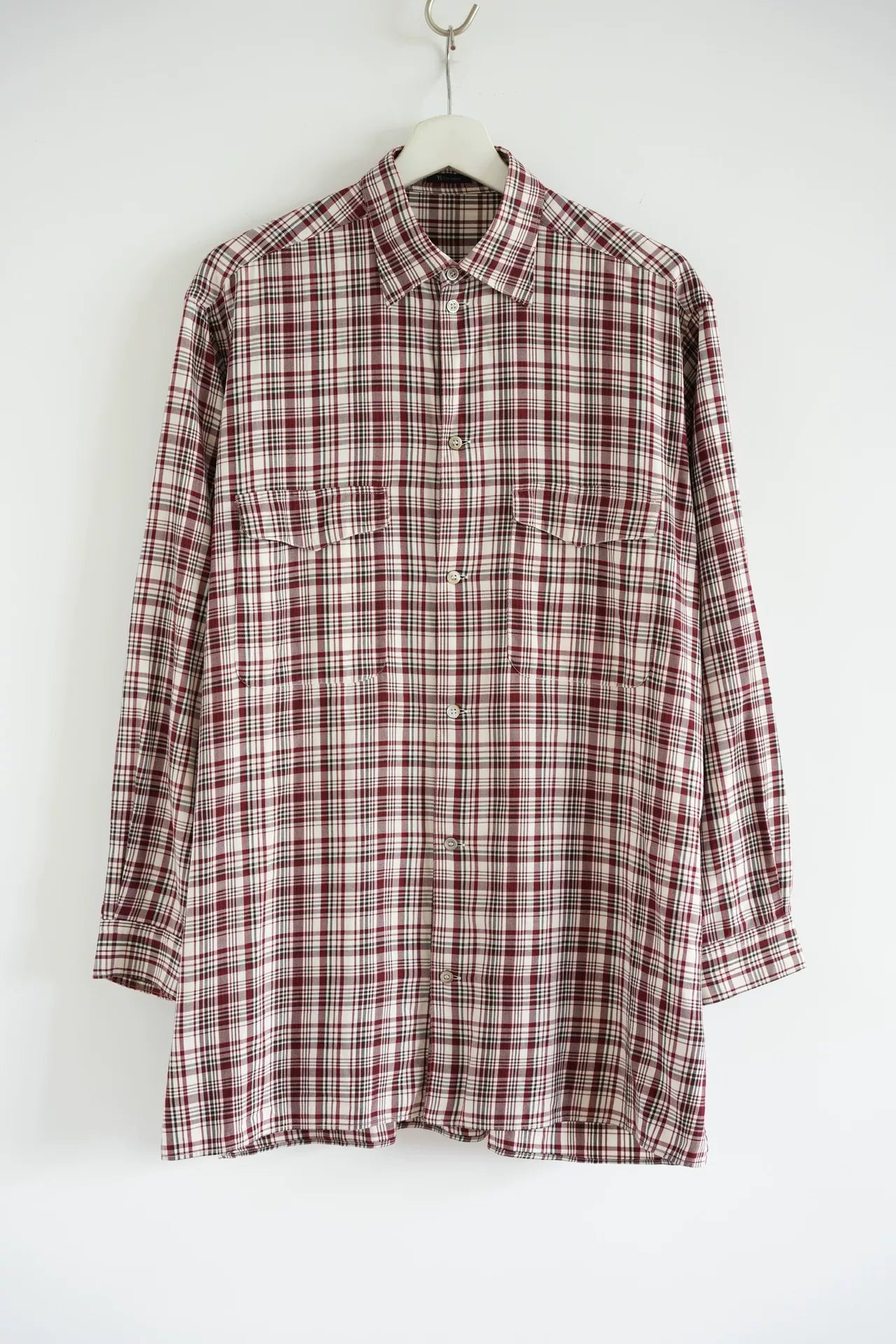 90s Yohji Yamamoto Vintage Checkered Shirt