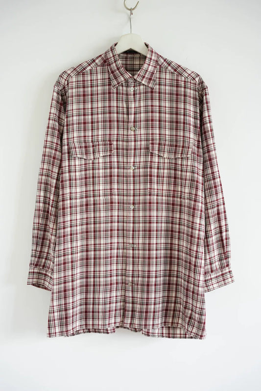90s Yohji Yamamoto Vintage Checkered Shirt