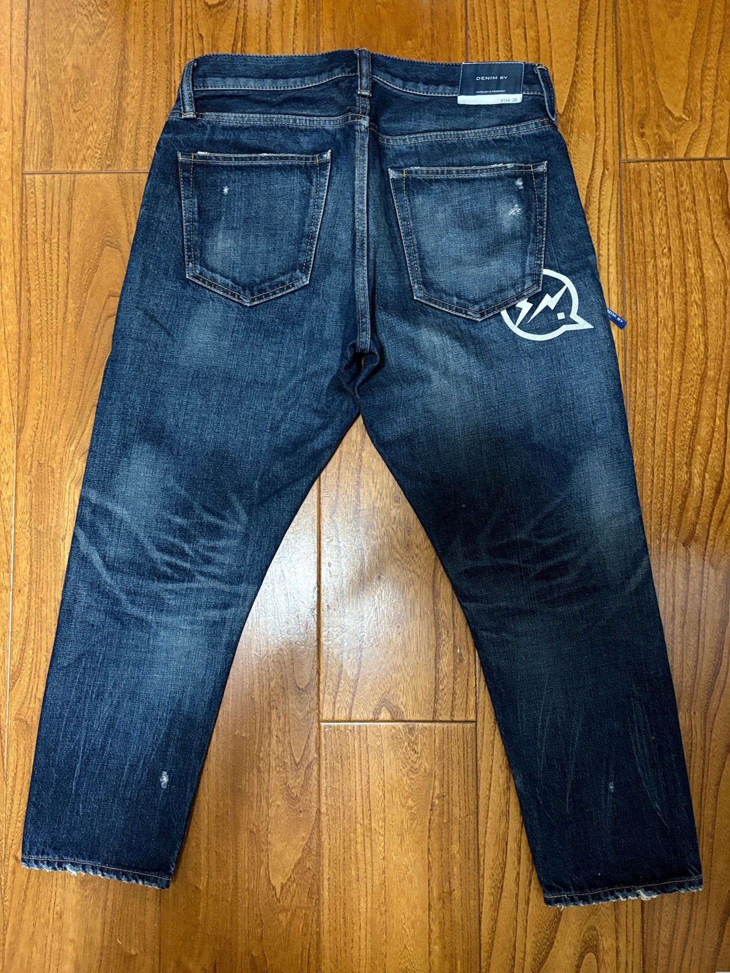 Vanquish & Fragment Heavy Washed Jeans
