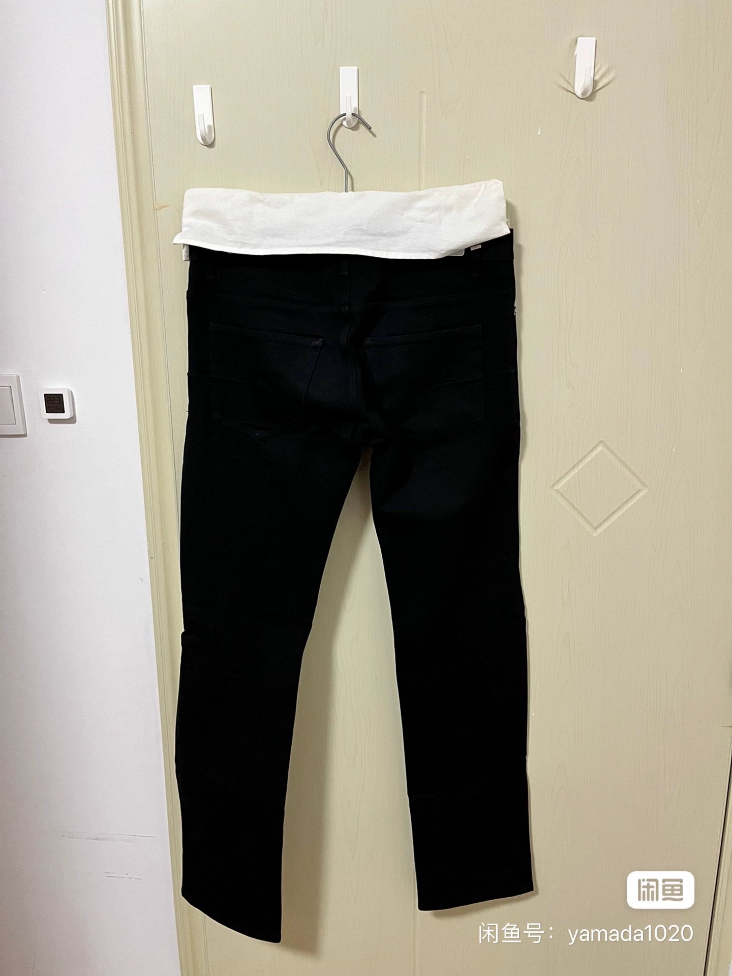 Dior Homme Black Denim Pants Size 30