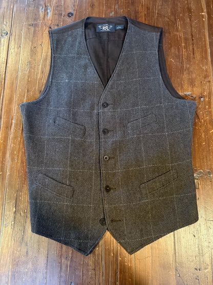 RRL Plaid Vest