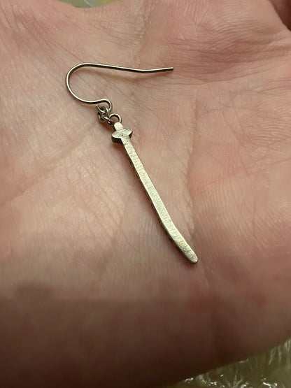 chrome hearts dagger stud earrings pendant