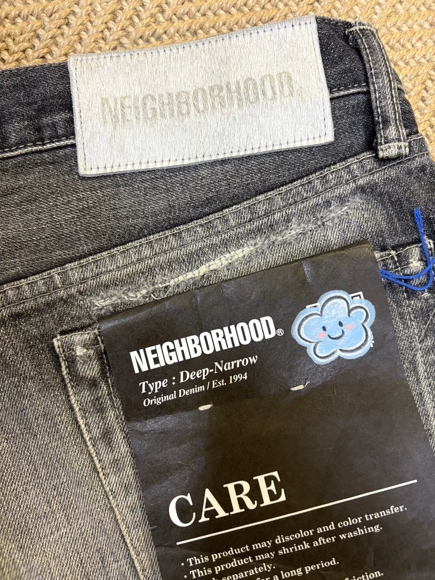 Neighborhood 22AW Washed Jeans