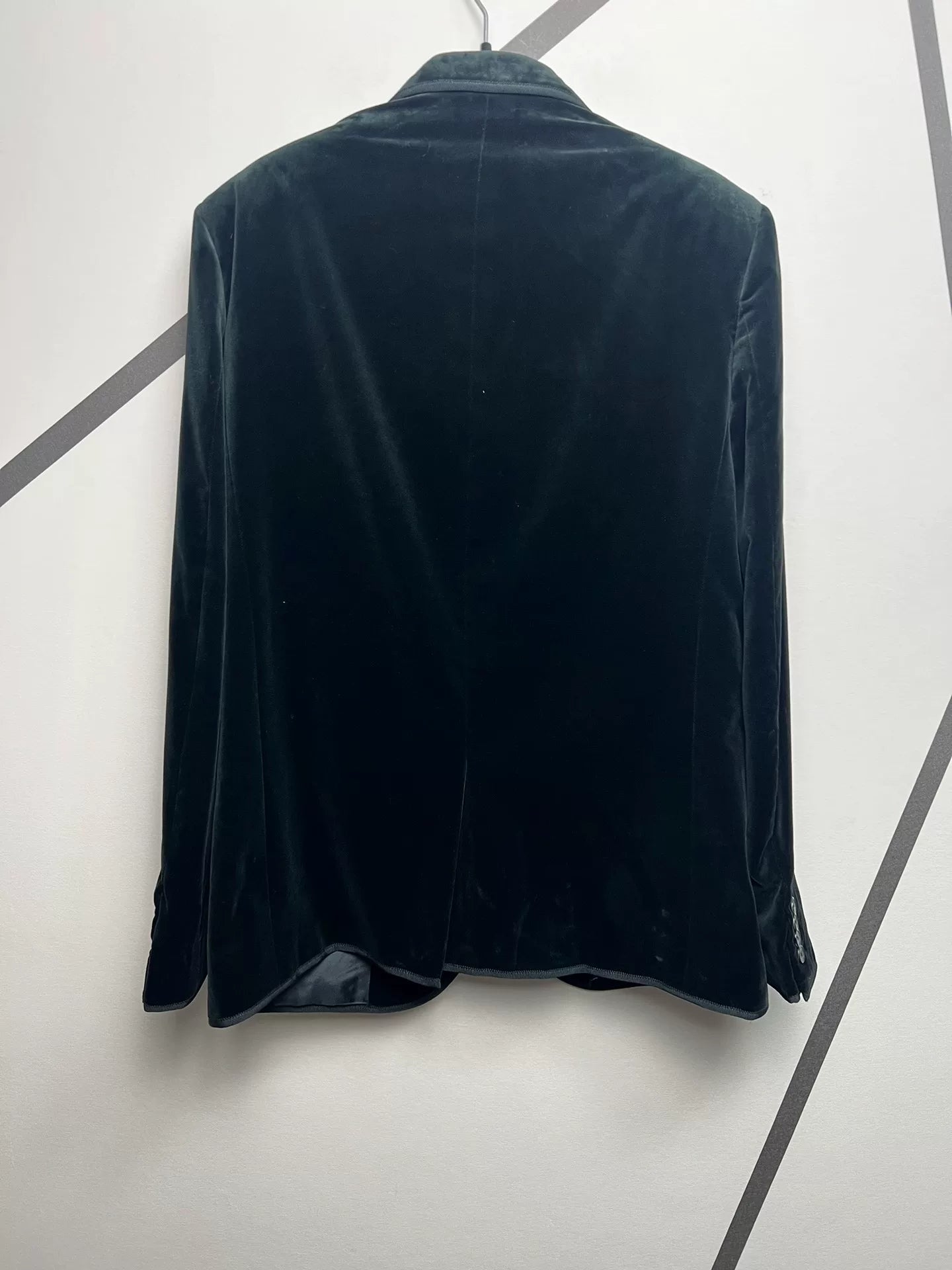Saint Laurent SLP Velvet Court Blazer