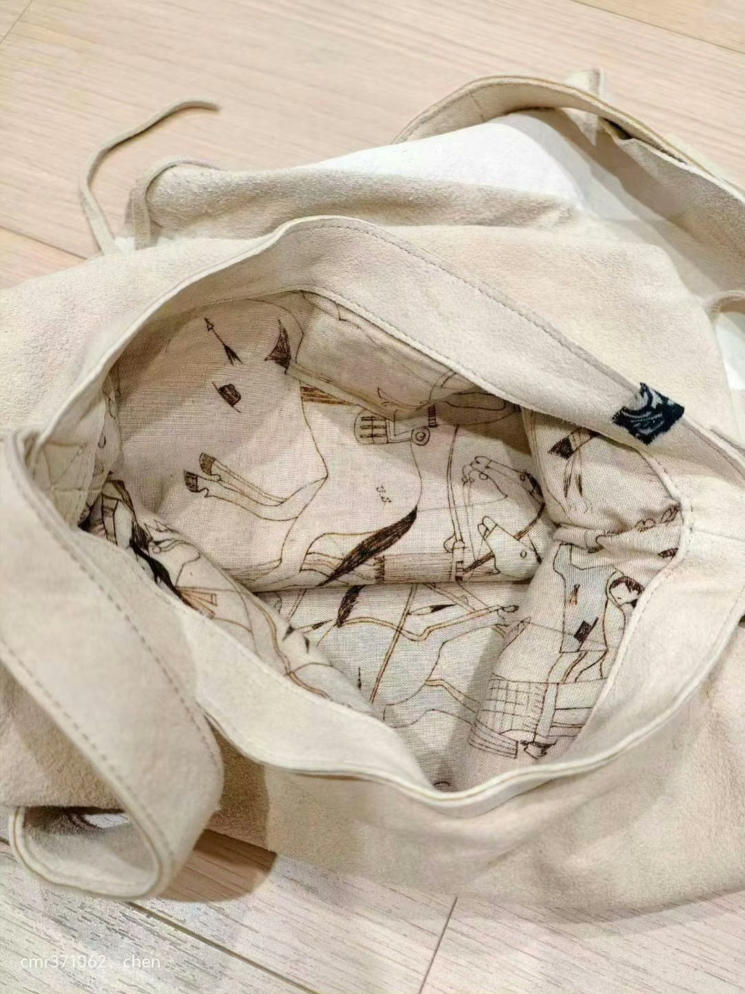 VISVIM 23 ICT Deerskin Shoulder Bag