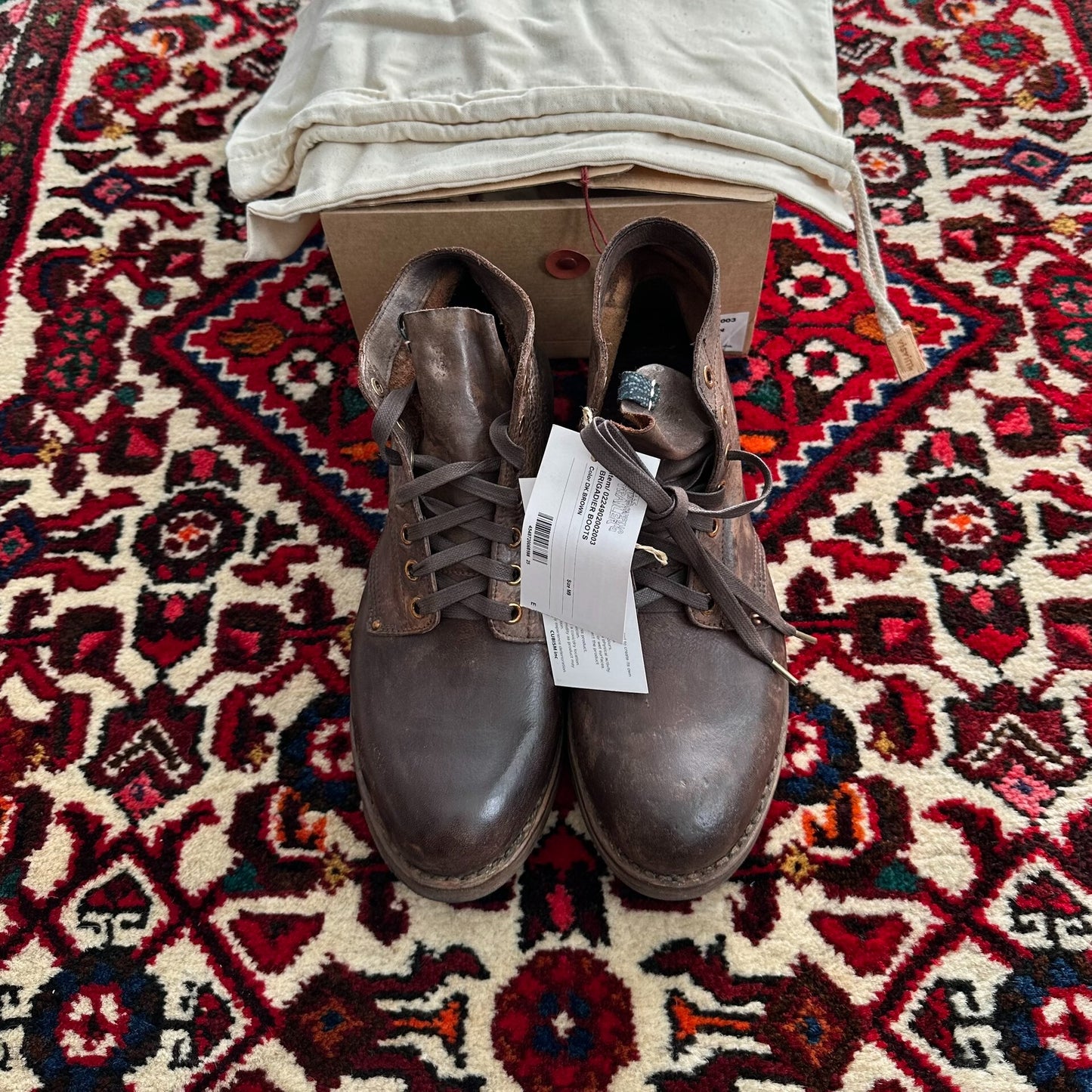 Visvim 24AW ICT Brigadier Boots M9