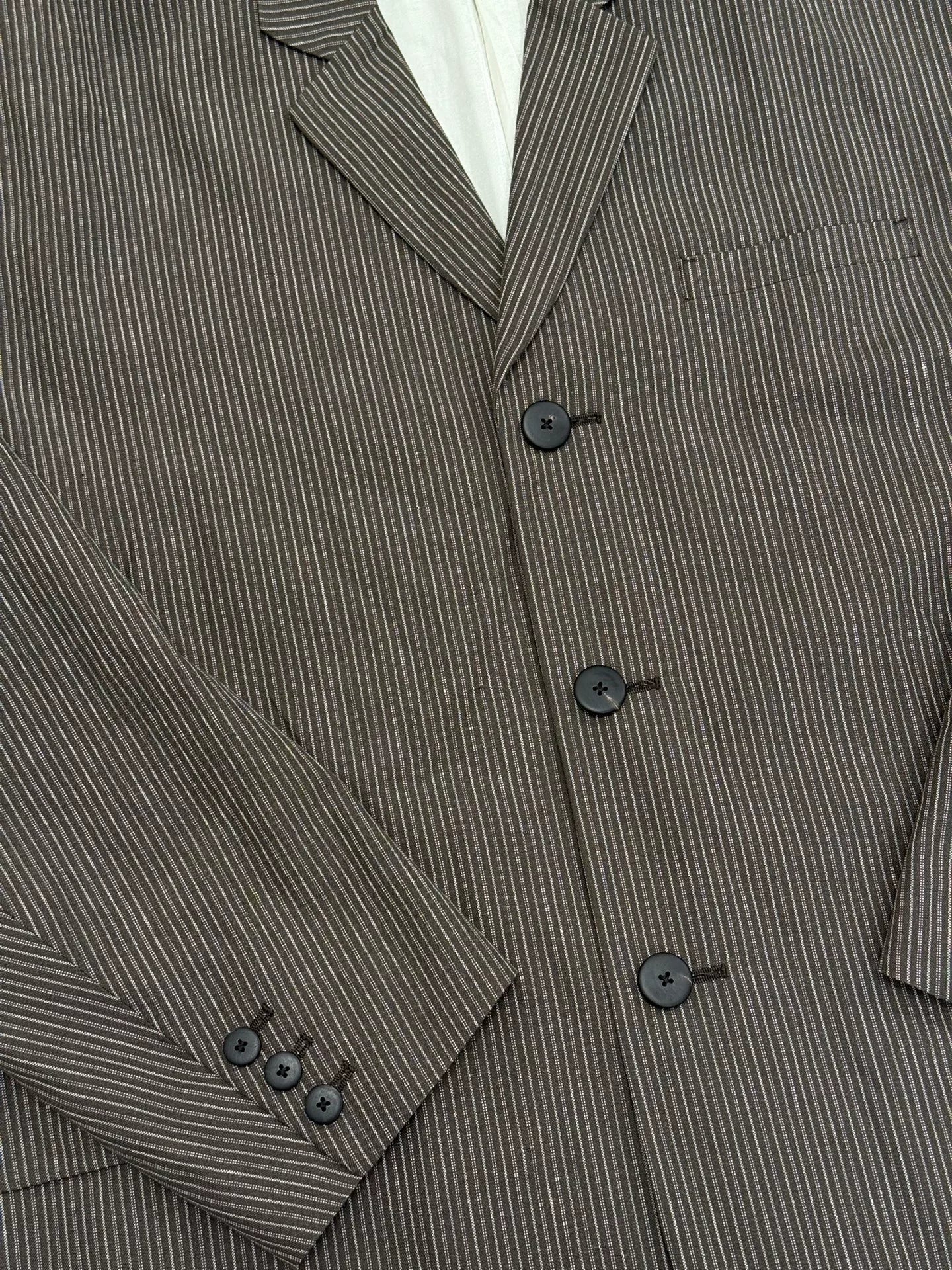 Visvim 24SS Hammons Pinstripe Blazer
