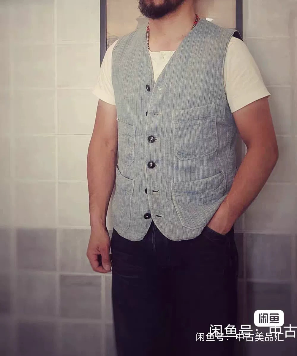 Vintage Freewheelers Striped Vest 2013 Edition
