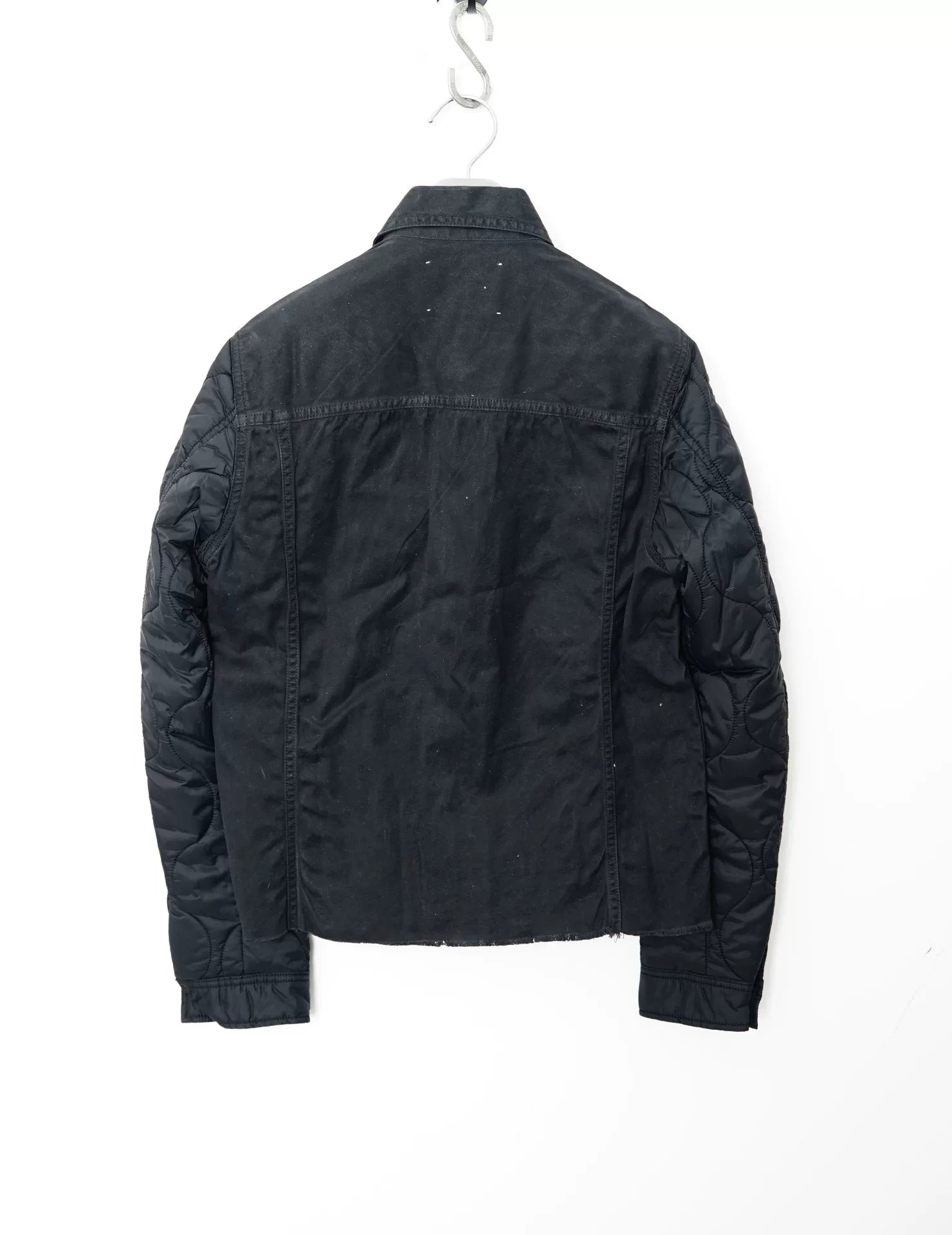 Undercover Patchwork Sleeve Denim Jacket