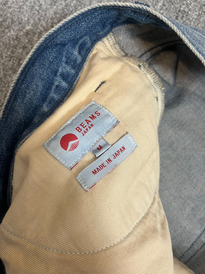 BEAMS JAPAN Vintage Washed Slim Denim Pants