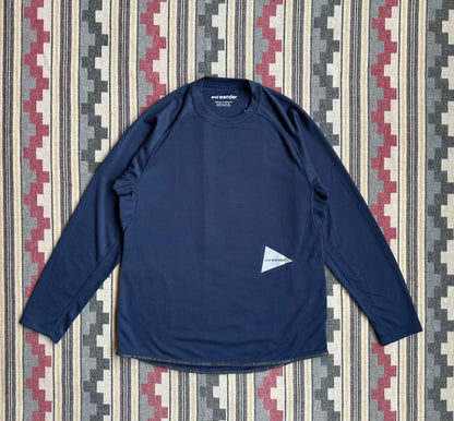 and wander power dry long sleeve shirt