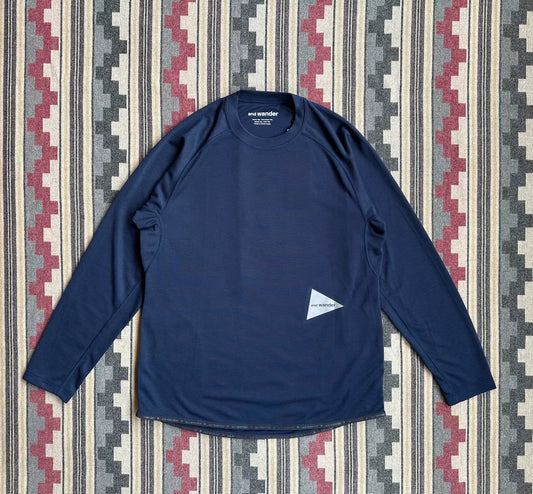 and wander power dry long sleeve shirt