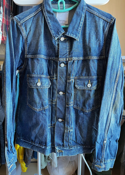visvim 101 Dry Dmgd-1000 Denim Jacket