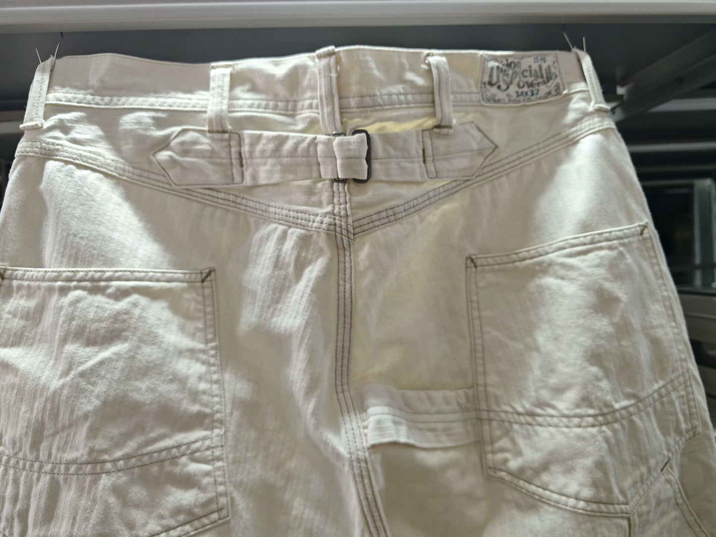Freewheelers White Pants Size 34