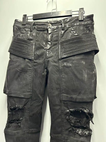 Rick Owens Drkshdw Black Denim Pants Size 29